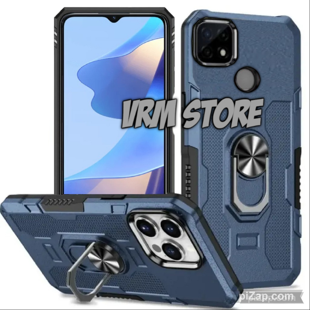 Case Robot Hp Realme C21 - C21Y Case HIT EYE RING Case Robot Standing