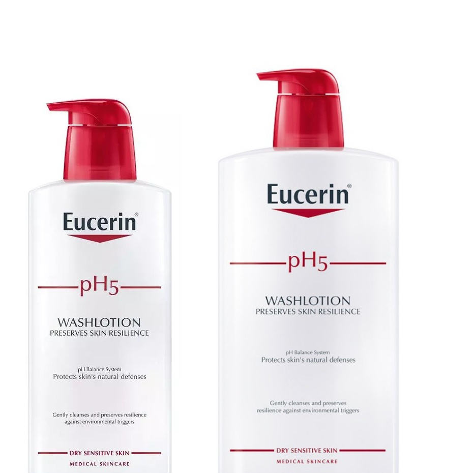 EUCERIN pH5 WASH LOTION / BODY LOTION 1000ml