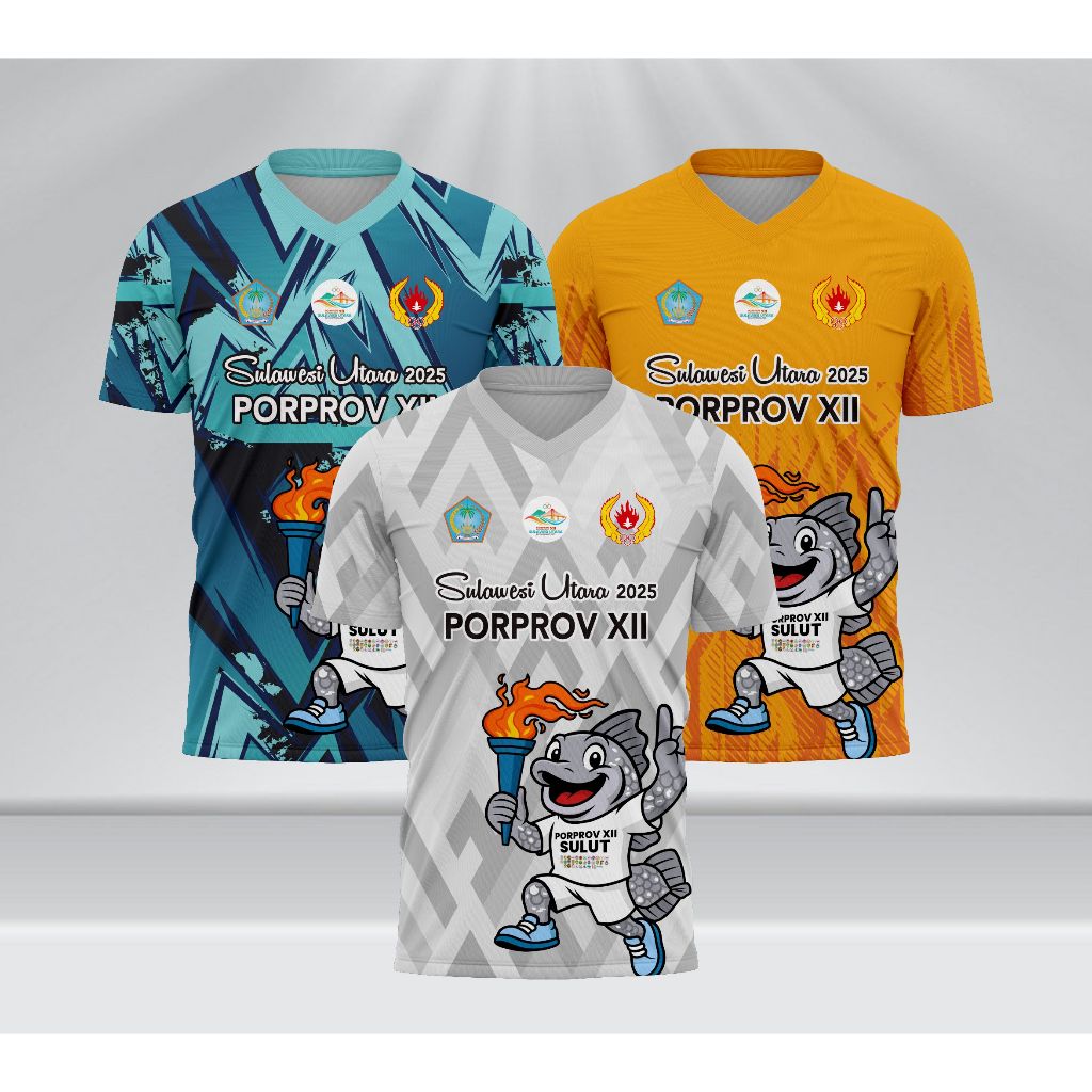 Jersey PORPROV SULUT 2025 Pekan Olahraga Provinsi Sulawesi Utara