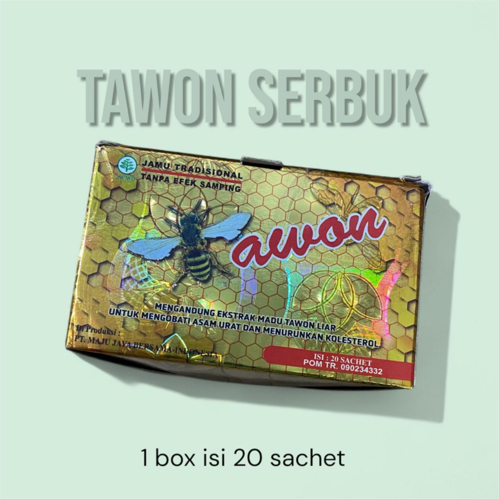 jamu TAWON isi 20 sachet serbuk