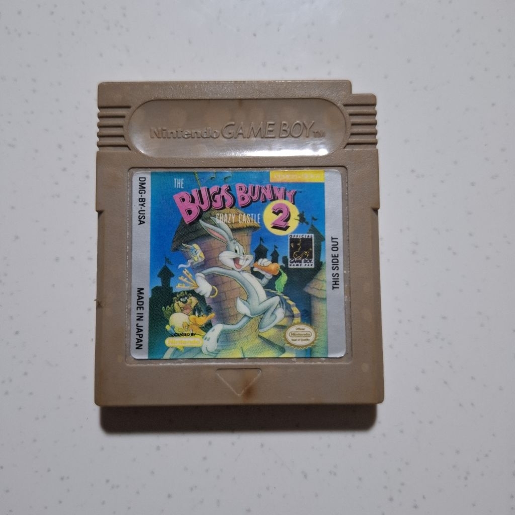 Kaset Gameboy DMG GBC The Bugs Bunny 2 Original Second