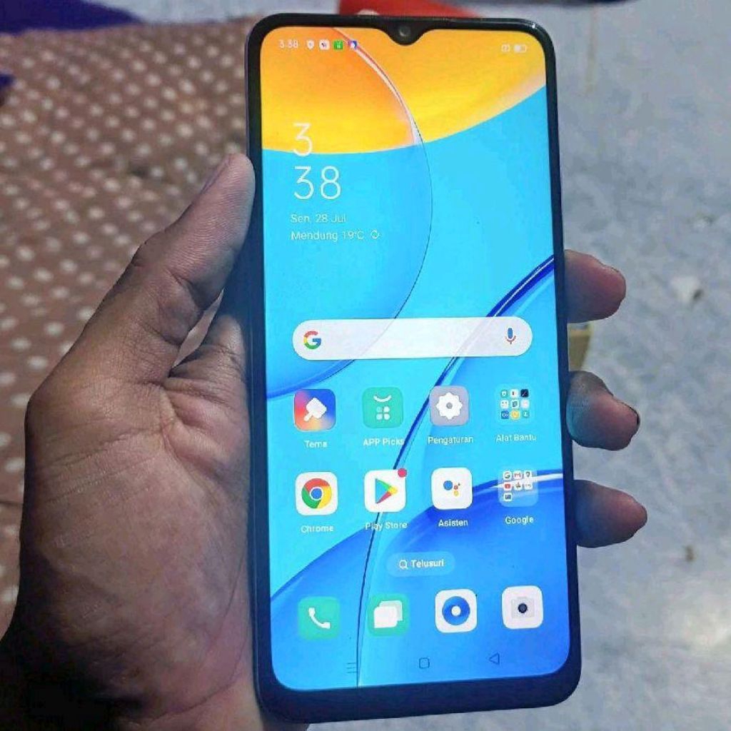 LCD Touchscreen Ori Copotan Oppo A15 / A15s