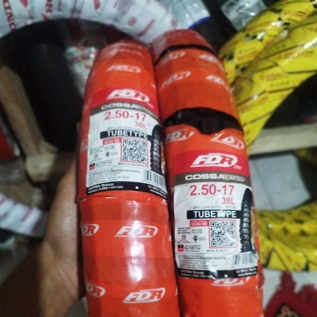 ban luar trail FDR tubetype ring 17 250