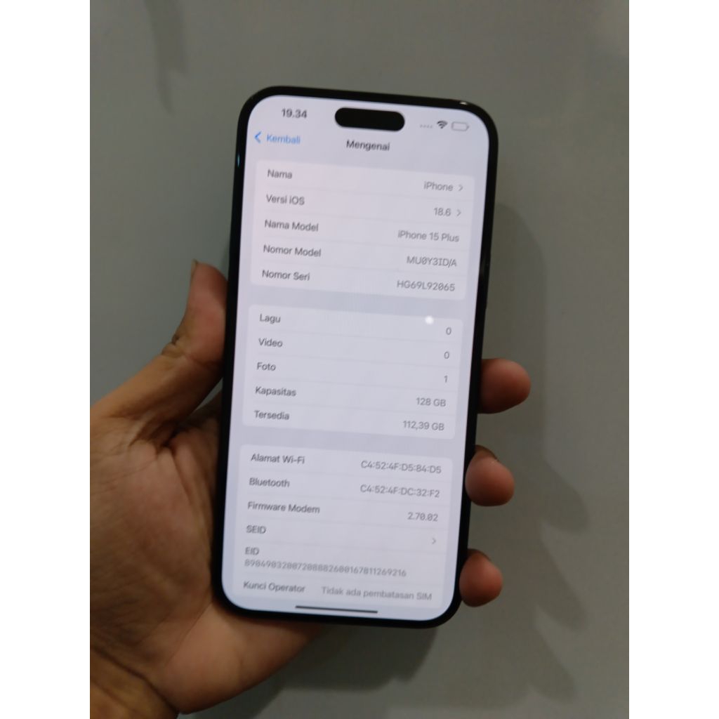 iPhone 15+ 128Gb Ibox
