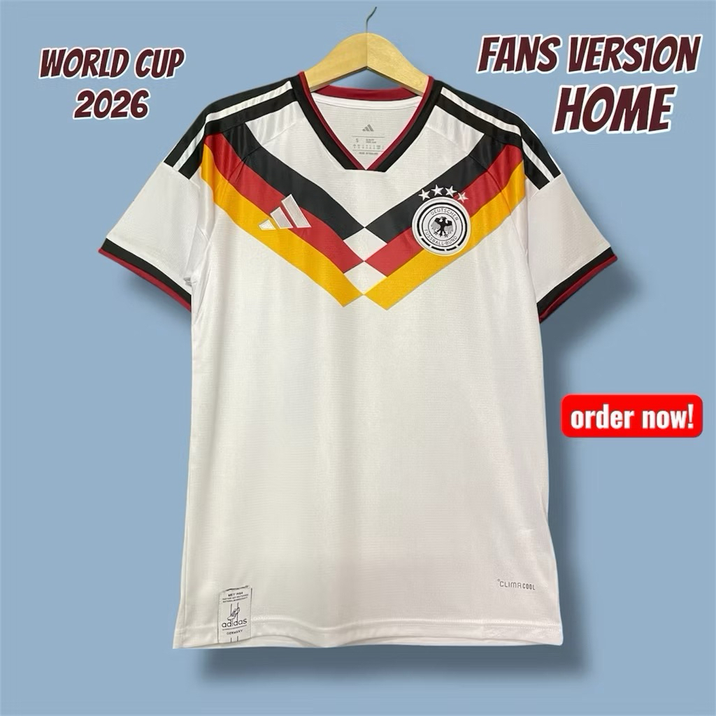 Jersey Timnas Jerman Home World Cup 2026, Grade Ori Fans Issue