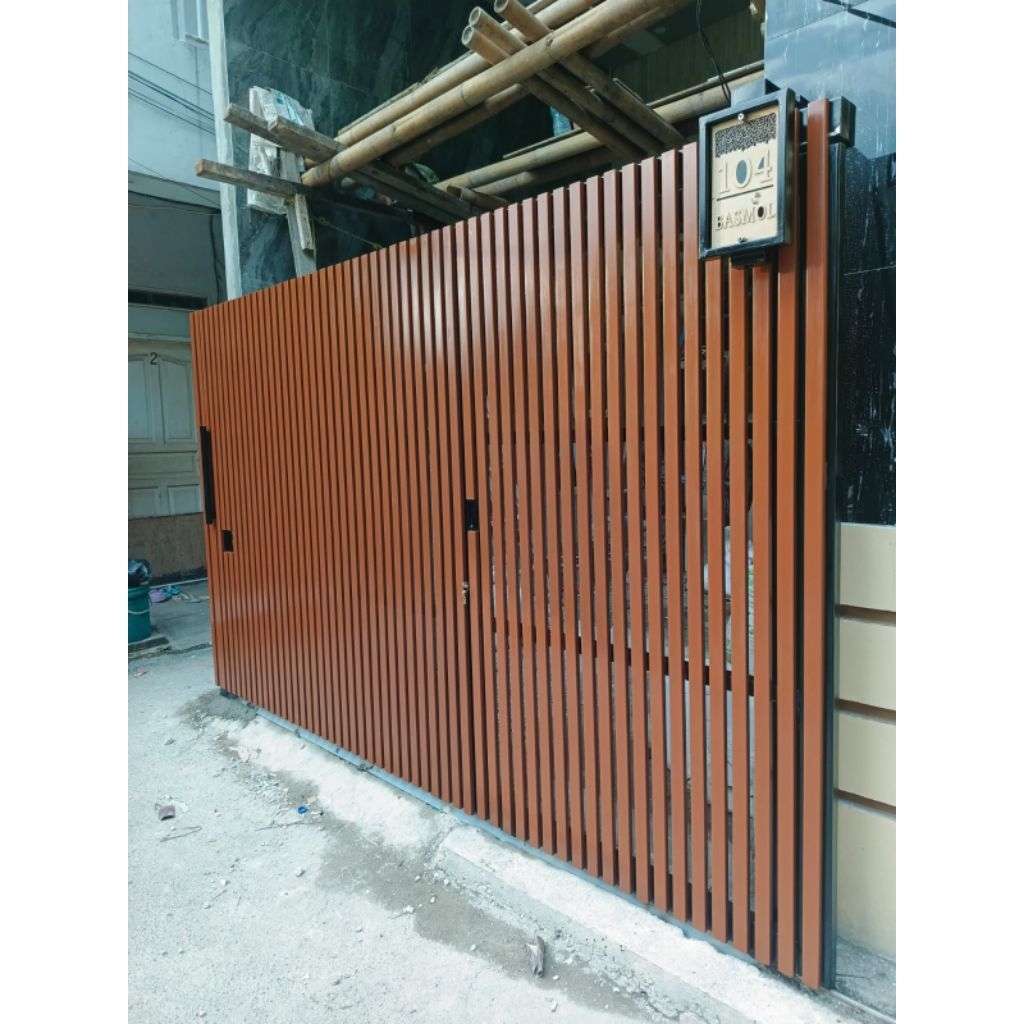 Pagar Rumah holow galvanise  wpc Outdoor COH 50x50   Jabodetabek