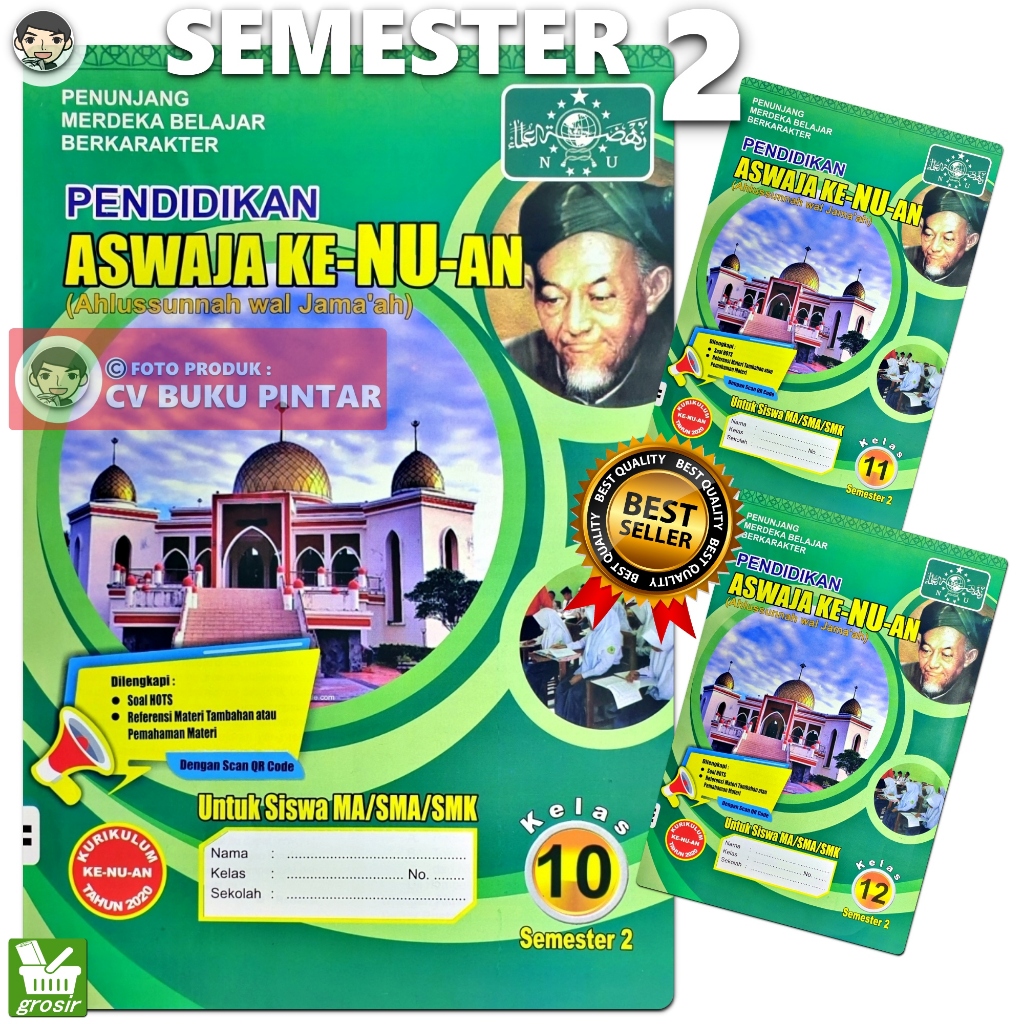 LKS ASWAJA KE-NU-AN MA KELAS 10 11 12 SEMESTER 2 | NU