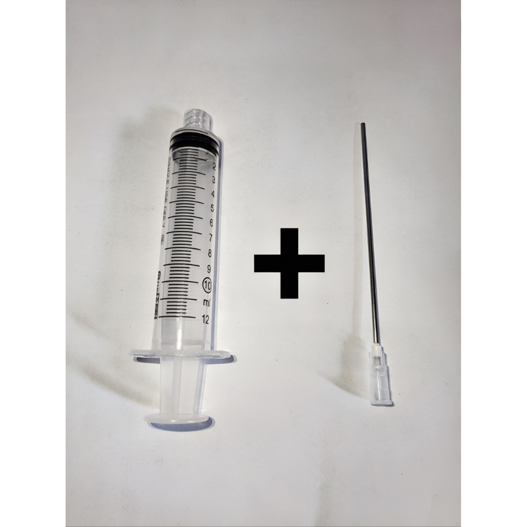 (10ML) ALAT PEMINDAH CAIRAN PARFUM SUNTIKAN PLUS SELANG BESI | SPET SUNTIKAN 10ML JARUM TUMPUL | HAR