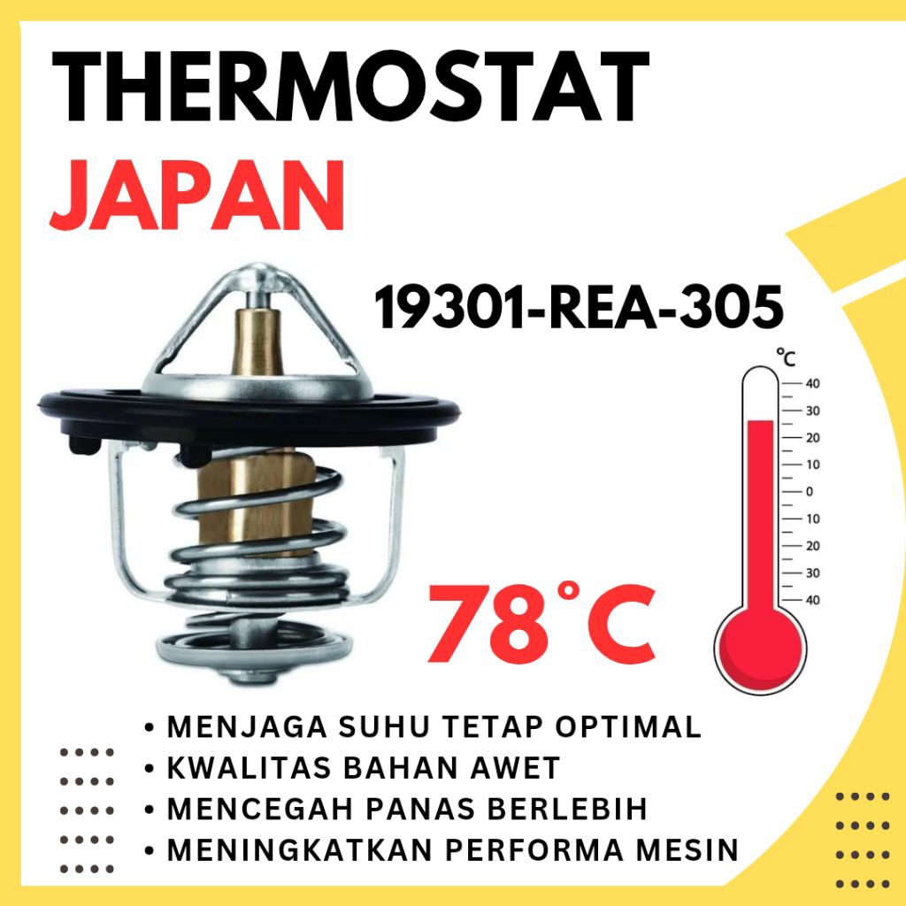 Thermostat Termostat Accord Vti 1998 1999 2000 2001 2002, Civic Vti 2001 2002 2003 2004 2005 - JAPAN