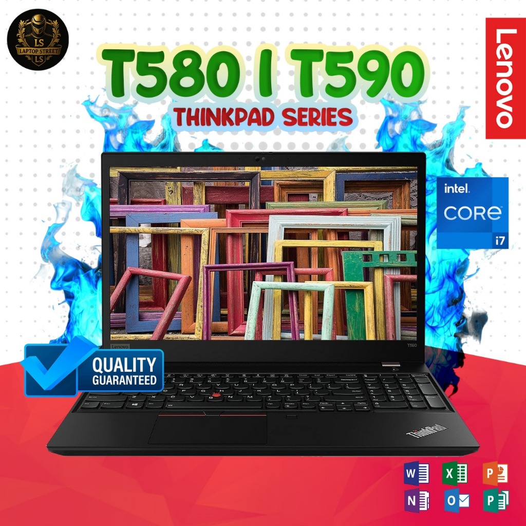 Lenovo Thinkpad T590 T580 Intel I7 / I5  RAM 32GB 512GB 15 Inch Murah Bergaransi