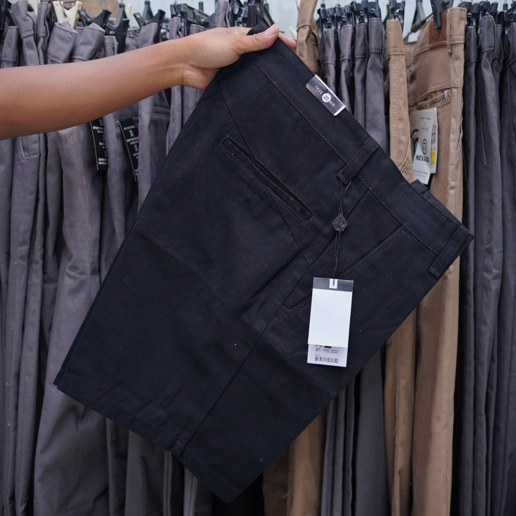 bigsize celana pendek chino model di atas lutut keren kekinian cottond combed canvas premium