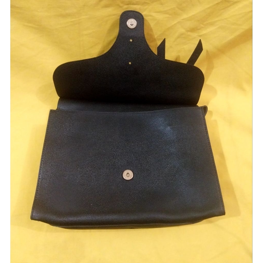 tas kulit asli hand bag sling bag wanita preloved