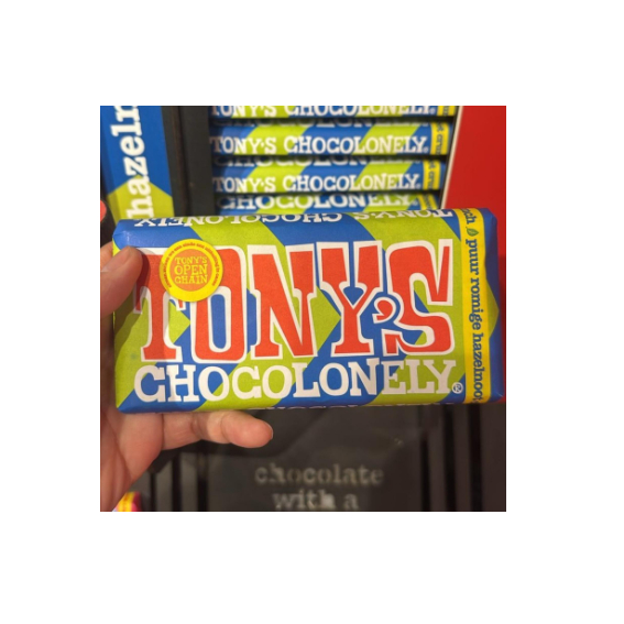 Tony's Chocolonely Dark Creamy Hazelnut Crunch 51%