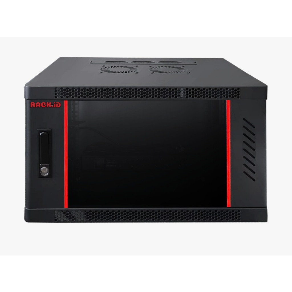 WALLMOUNT RACK 19"   WALLMOUNT RACK.ID  WIDTH 600MM  HEIGHT6U