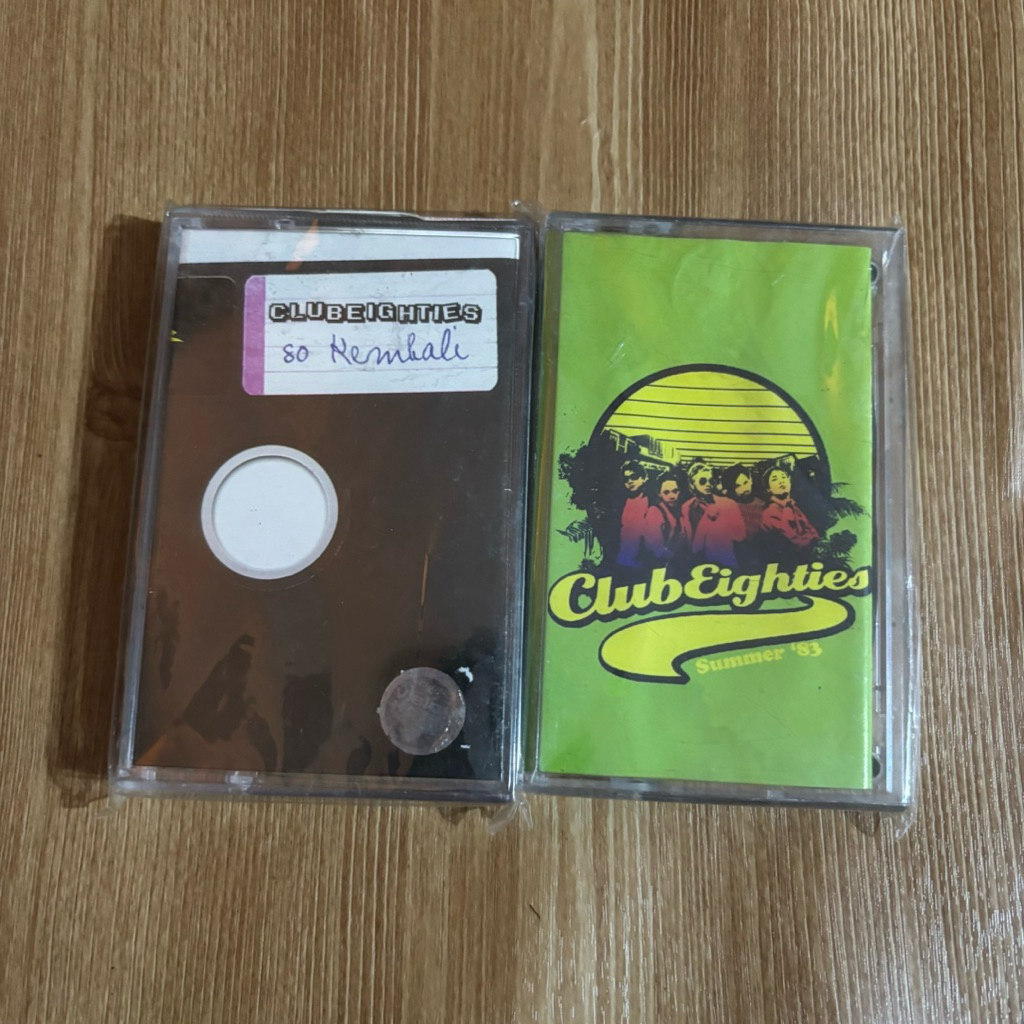 ORIGINAL KASET PITA CLUBEIGHTIES 80 KEMBALI SUMMER 83 VINDES ALBUM