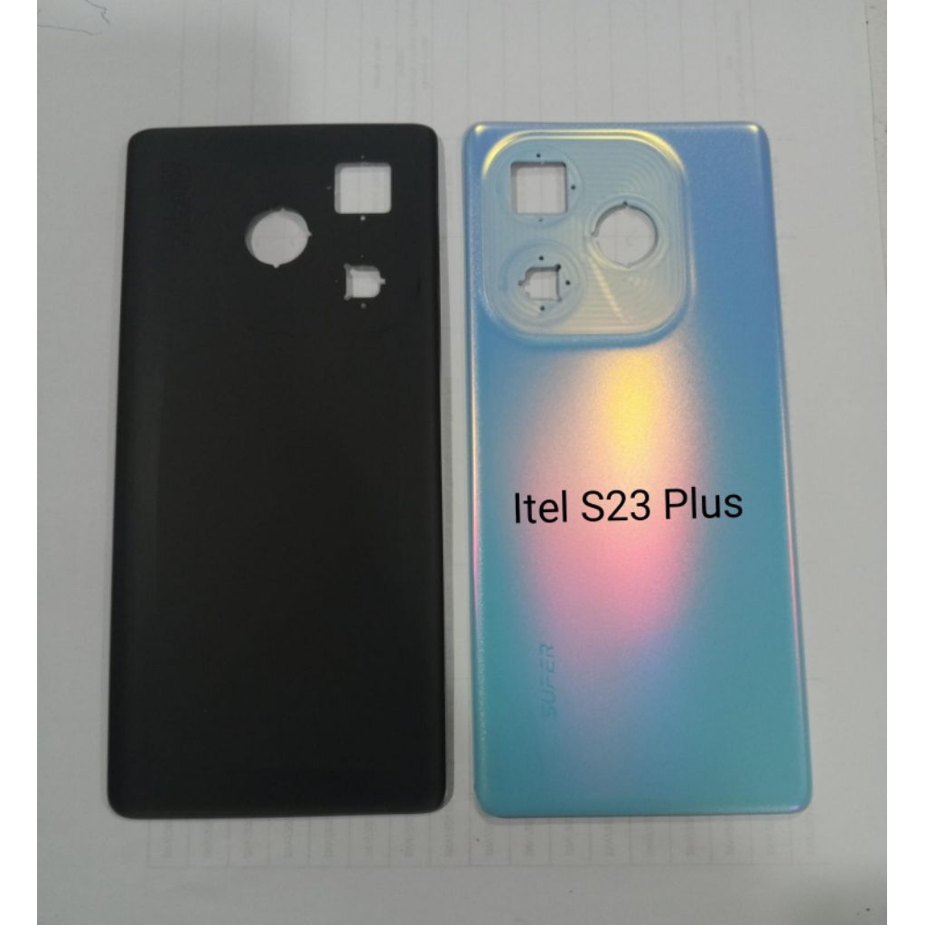 Backdoor Back Cover Tutup Belakang Itel S23 Plus Blue