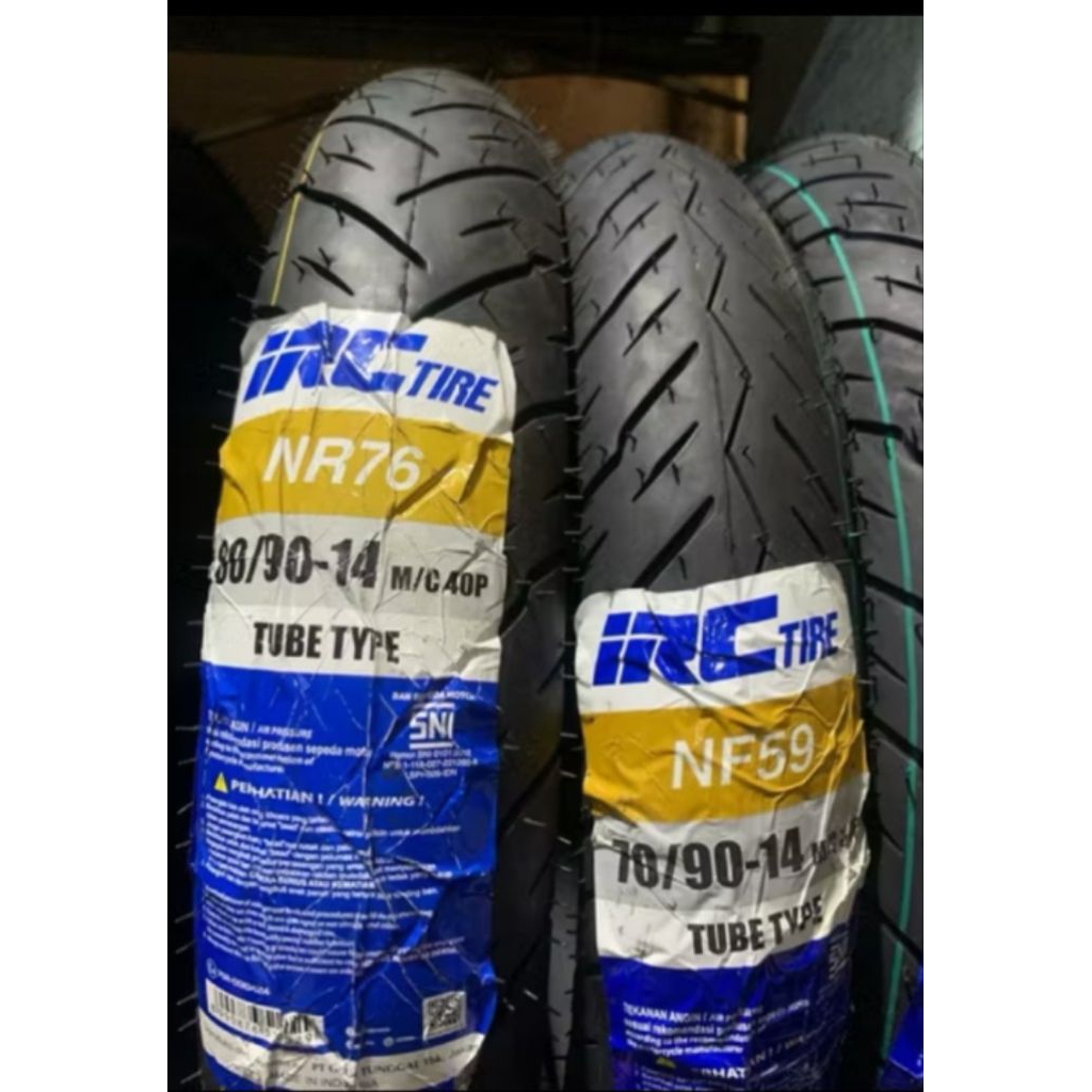 1 Ban MATIC IRC 70/90-14 // 80/90-14 // 90/90-14 . BAN 70 80 90 14 Bukan tubeless NF59 NR76 ss530
