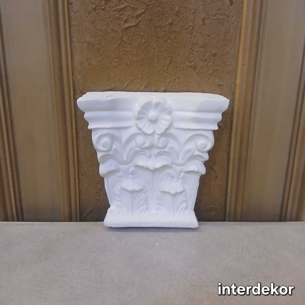 corbel motif bunga daun O41/ornamen dinding/Ornamen gypsum