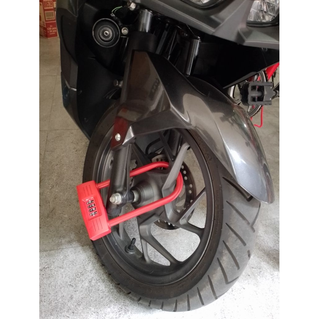 Gembok Pasword Gembok Pin ukuran Besar Bahan Baja kuat Anti Maling. gembok Motor Pagar Kos Gembok se