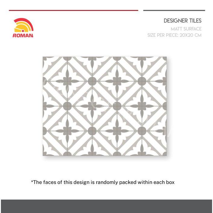 ROMAN KERAMIK 20x20 dTegel Kencana RPA20207002