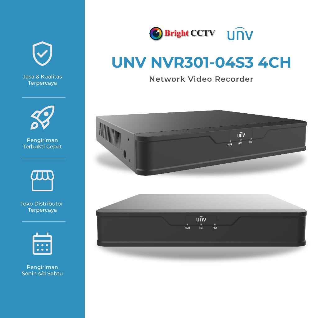 NVR UNV / UNIVIEW NVR301-04S3 NVR 4Channel