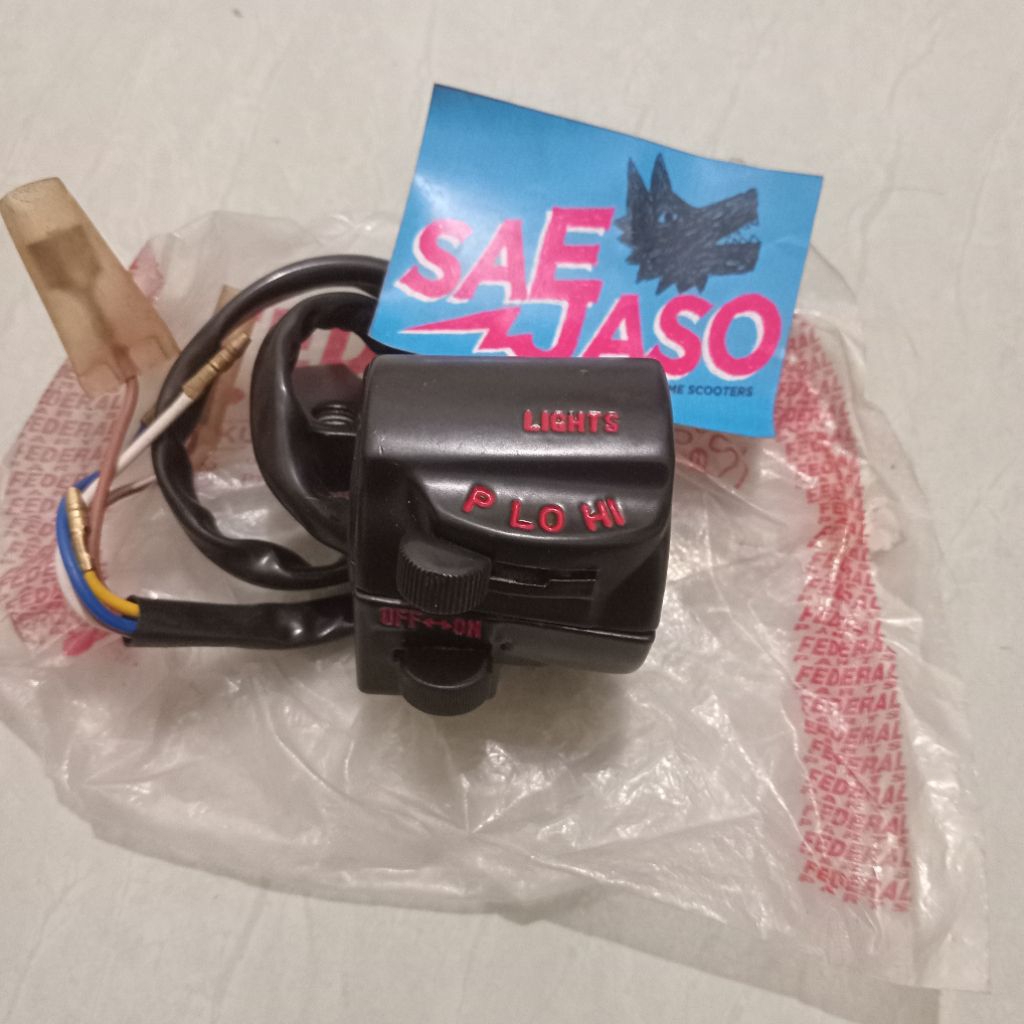 holder kanan honda gl100 gl125 original federal nos