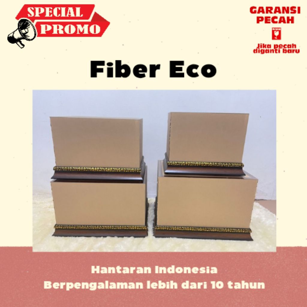 FIBER ECO SET 20 | BOX HANTARAN AKRILIK | BOX HANTARAN FIBER