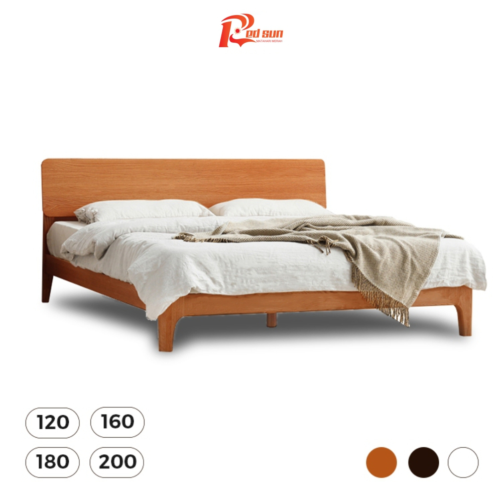 Ranjang Bed Dipan Tempat Tidur Mebel Minimalis Kayu Solidi Furniture Jepara