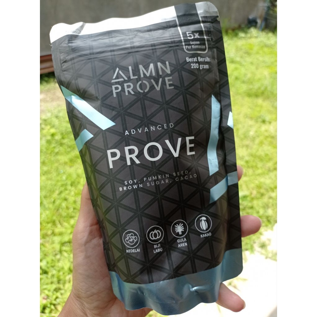 Susu Protein alamon PROVE Dark chocolate | Susu protein massa otot | Susu gym protein | Susu tinggi 