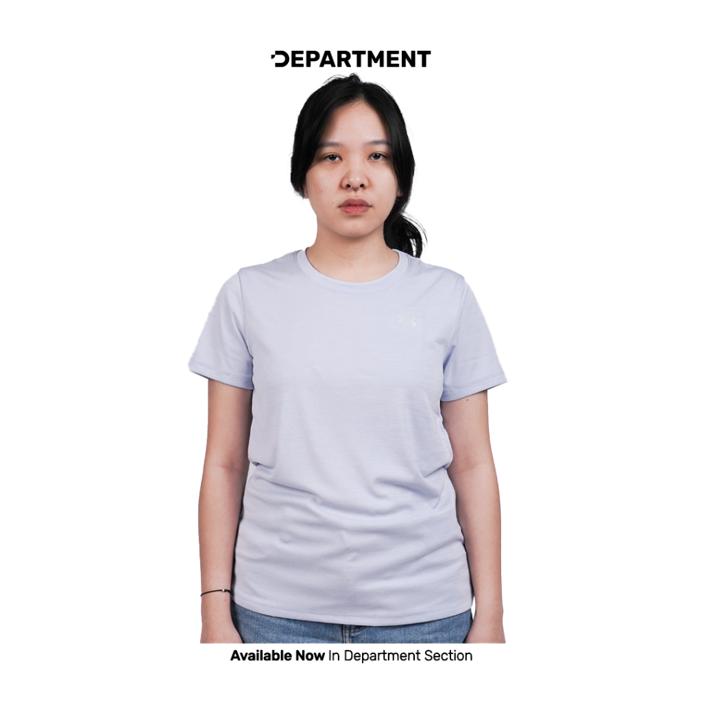 UNDER ARMOUR Kaos Training Wanita VELOCITY TWIST 1384244539 ORI