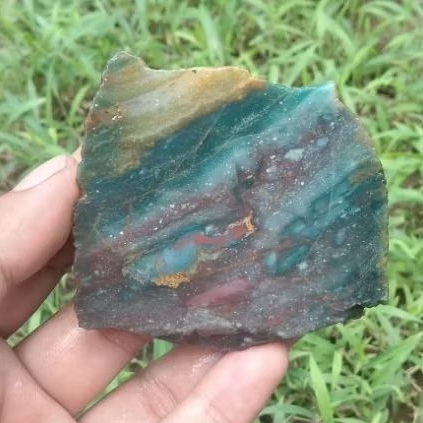 Lempengan batu akik / bahan batu akik super