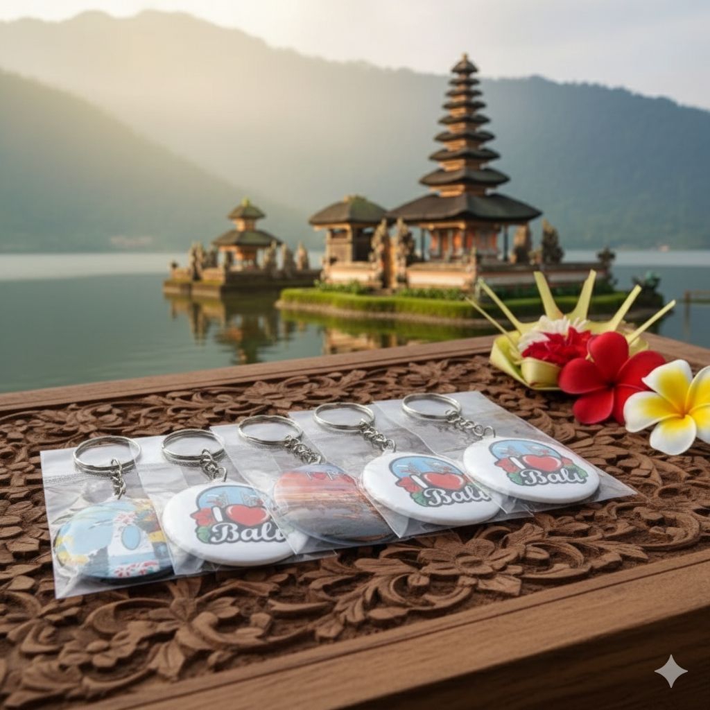 GANTUNGAN KUNCI BALI SOUVENIR BALI OLEH OLEH BALI