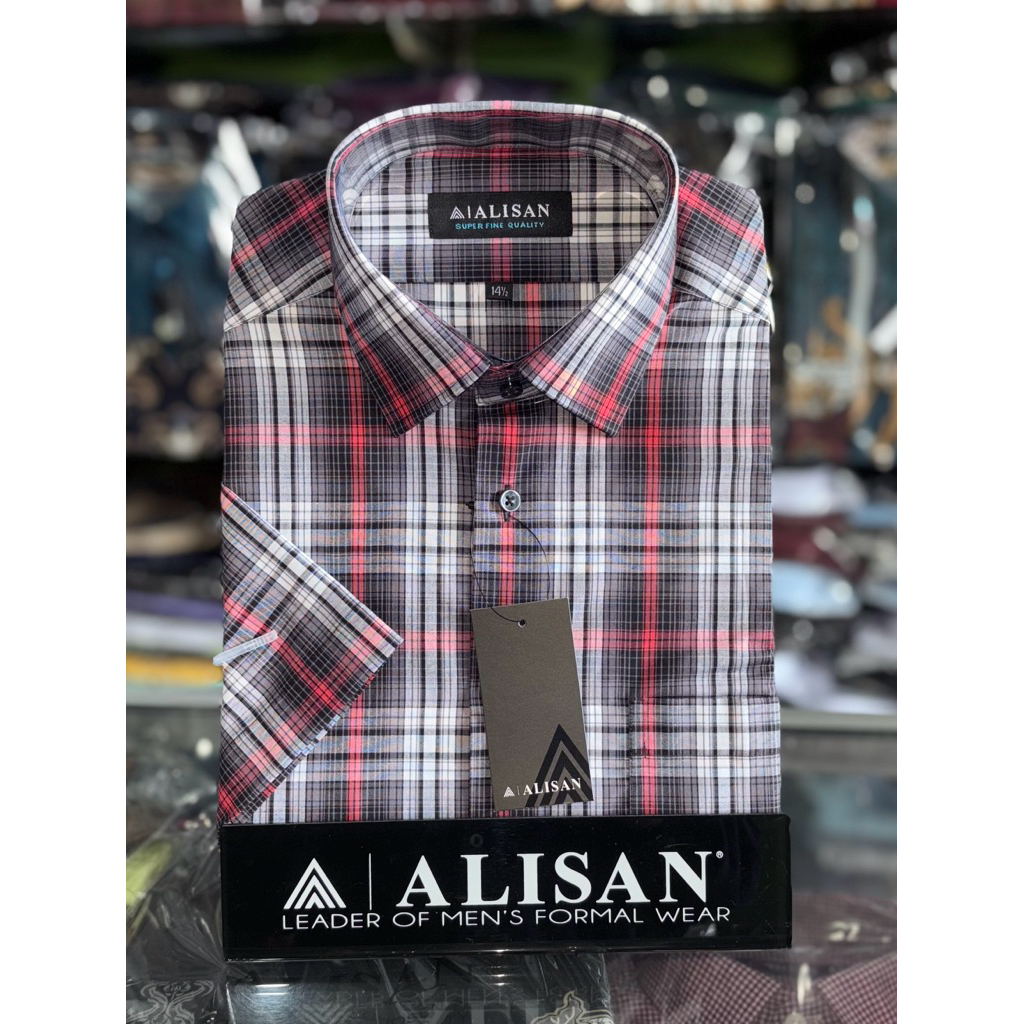 ALISAN PENDEK MOTIF // CORAK // GARIS UKURAN 14.5 (S)