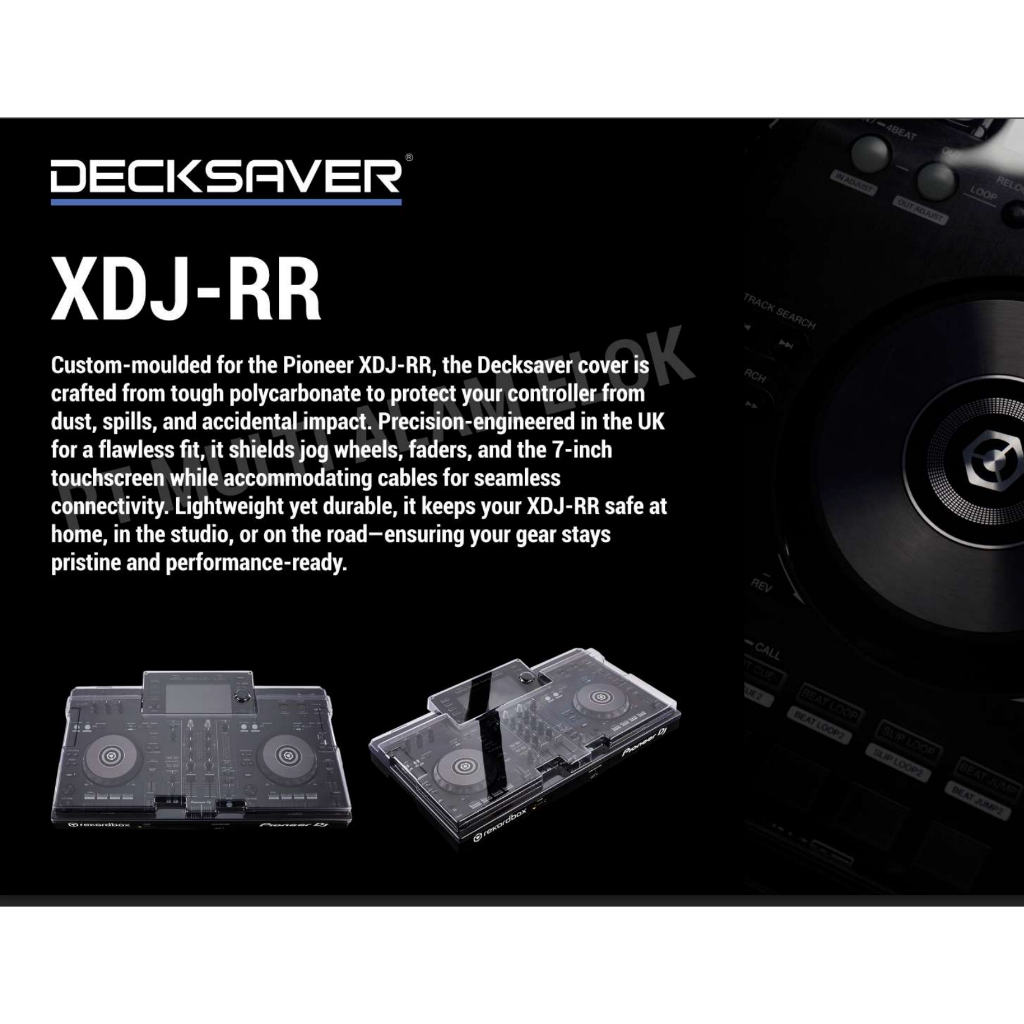 Decksaver Pioneer DJ XDJ-RR | Mika pelindung alat dj
