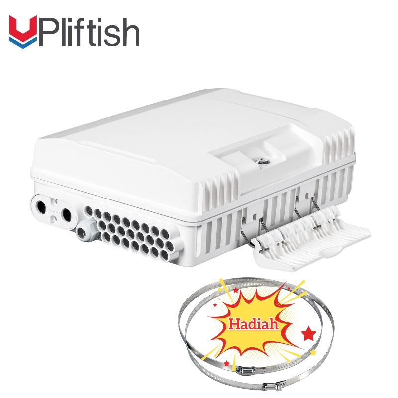 UPliftish 32 Core ODP PLC Box Splitter  Model Double Lock Kosongan Model Box Splitter Optical Distri