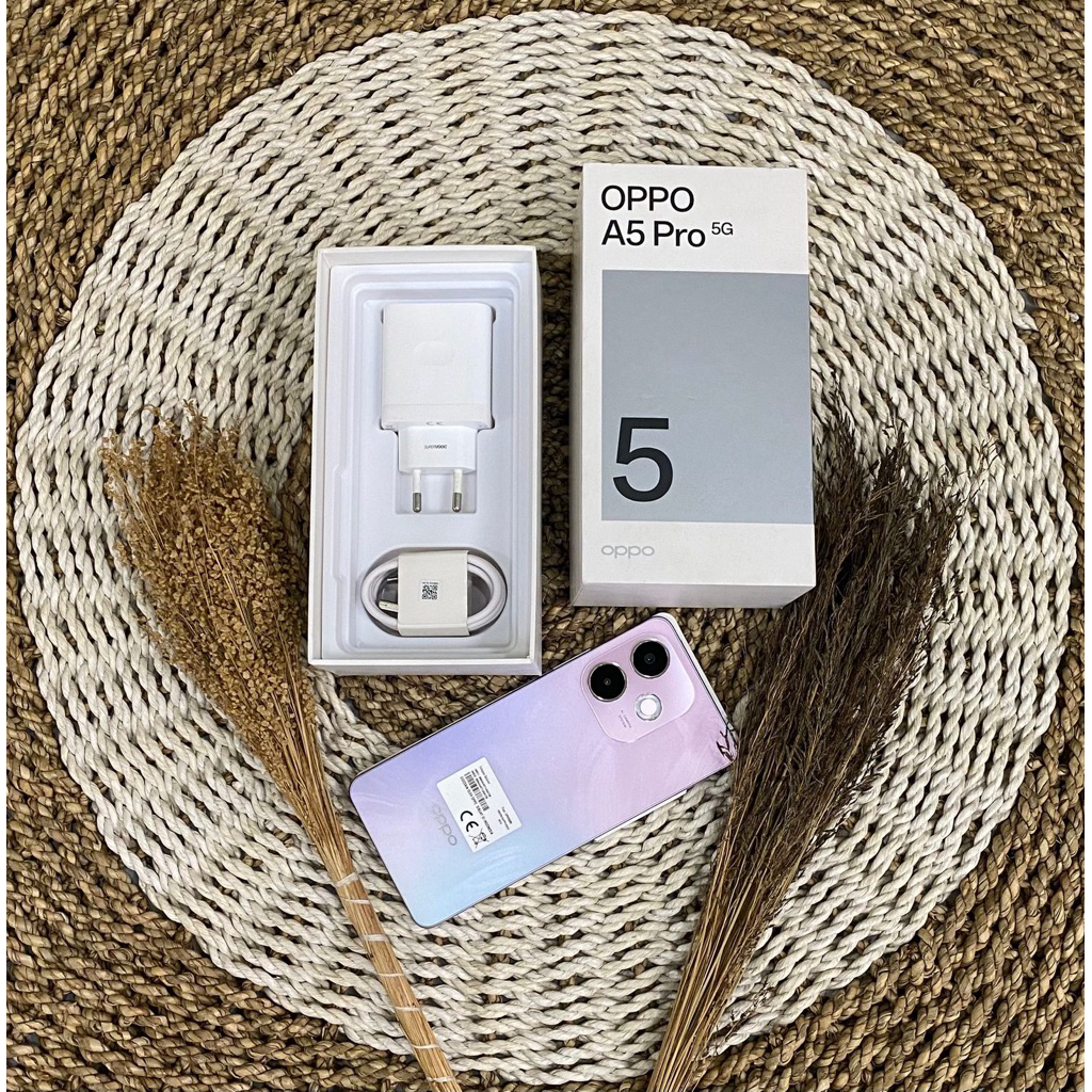 OPPO A5 PRO 5G 8/256 SECOND MULUS FULLSET ORI RESMI INDONESIA