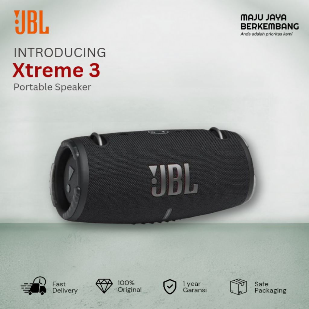 JBL XTREME 3 PORTABLE SPEAKER BLUETOOTH ORIGINAL