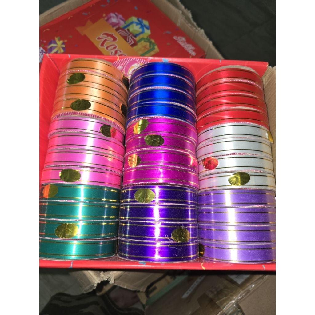 ISI 36 PCS PITA JEPANG LIST EMAS 1" PITA JEPANG LIS MAS 1 INCH