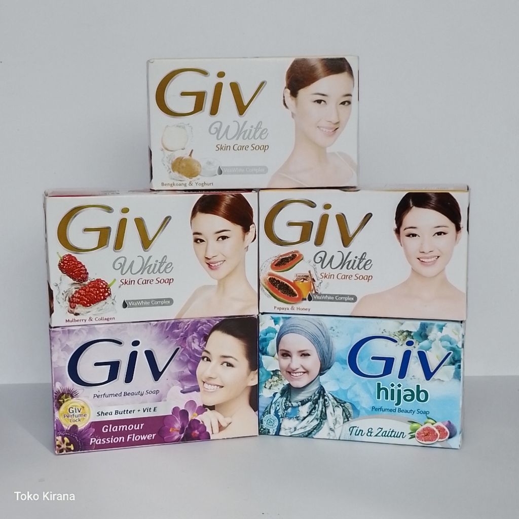 Giv Sabun Batang 75gr | Sabun Mandi Giv Batang 75gr