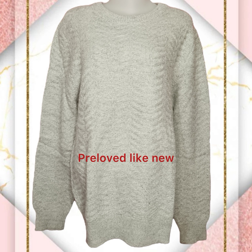 BAJU SWEATER WANITA RAJUT TEBAL