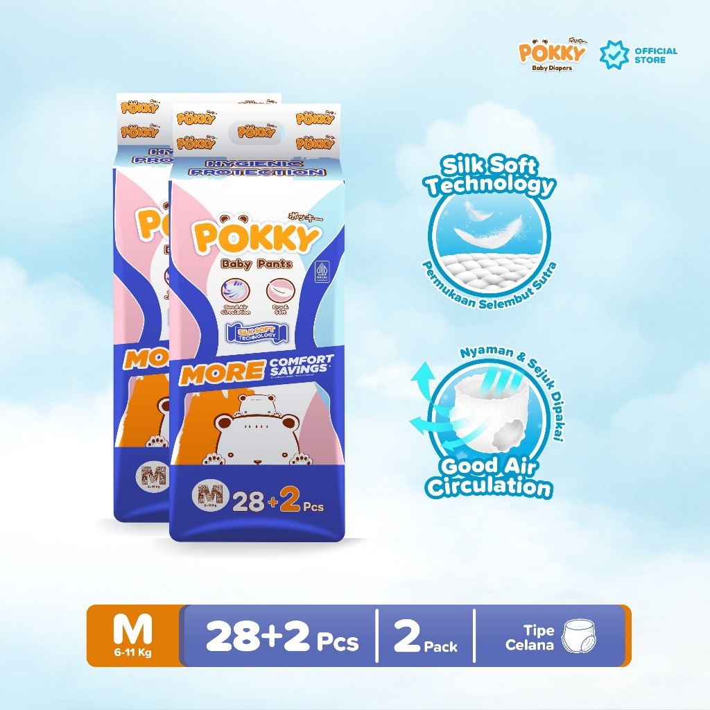 POKKY PANTS BALL PACK M14/L12/XL10