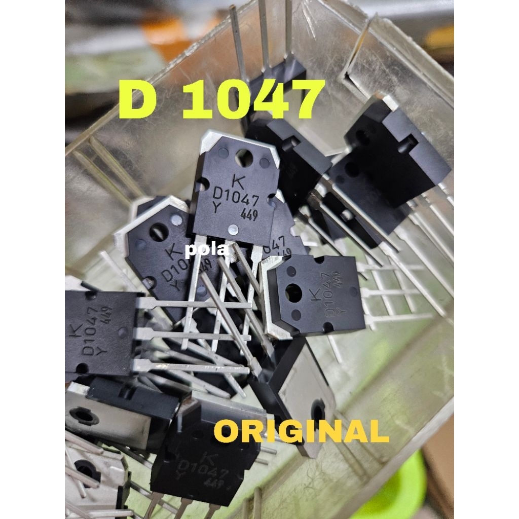 TRANSISTOR D 1047 ORIGINAL D1047 SUPER