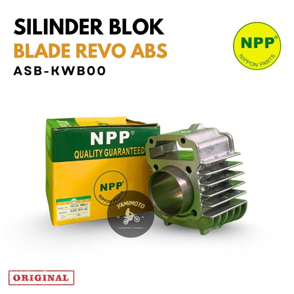Blok Seher Piston Korter Blade Revo ABS Absolute KWB NPP Silinder Blok NPP