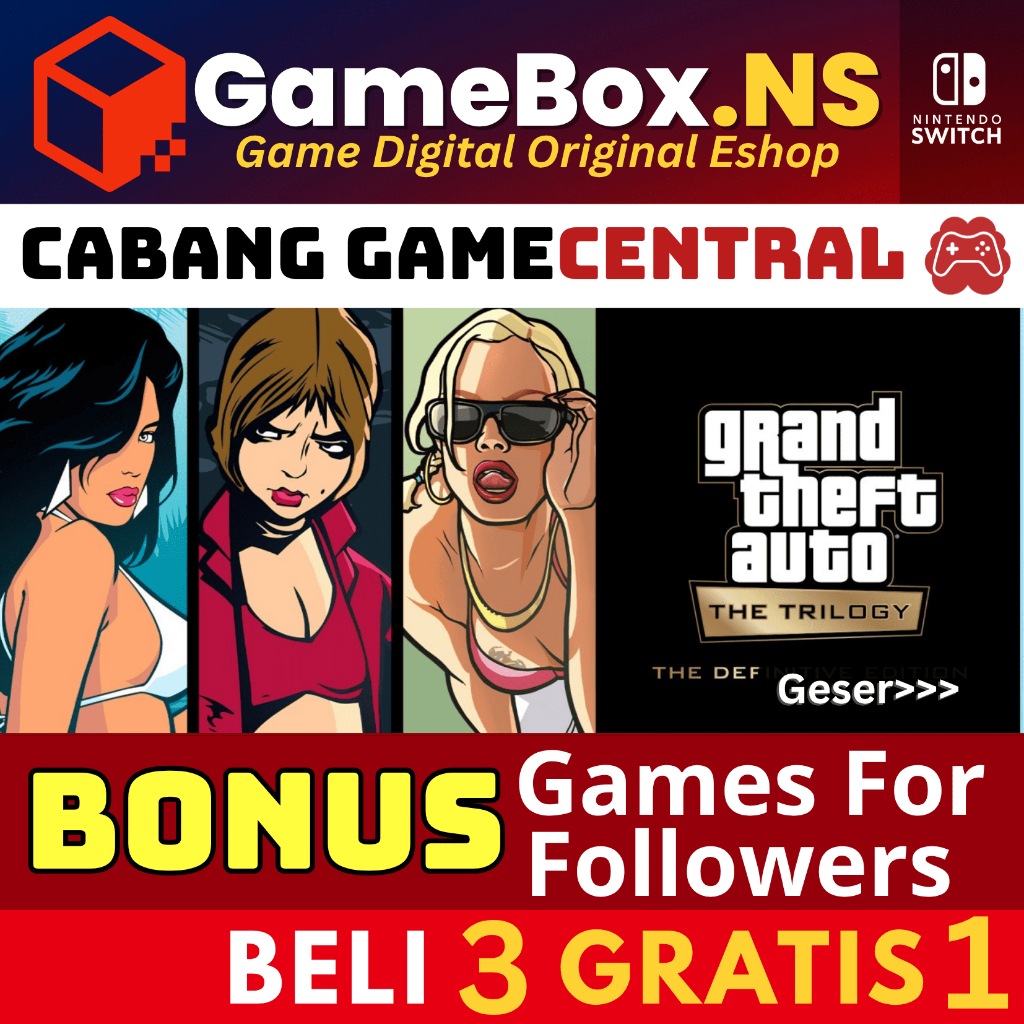 Grand Theft Auto Trilogy | GTA Trilogy Nintendo Switch