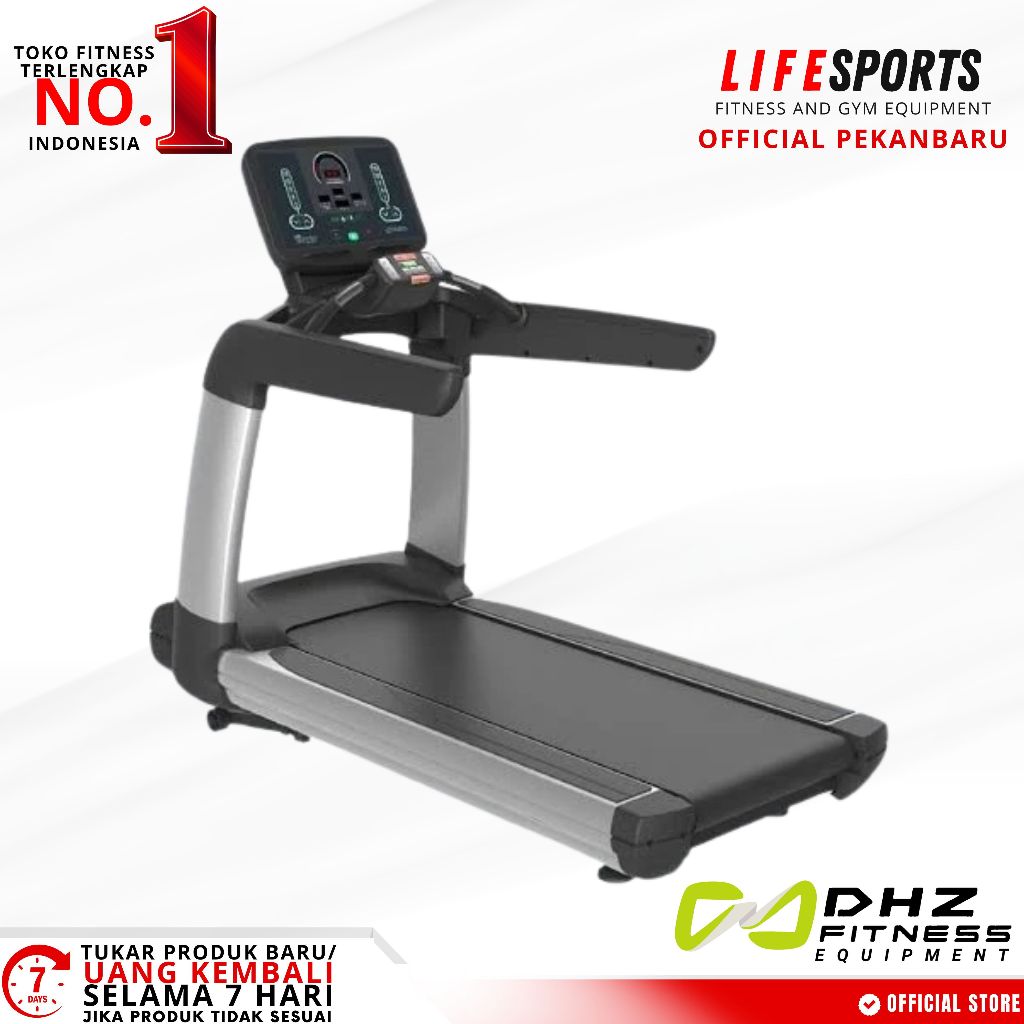 LIFESPORTS - Alat Walking Pad Treadmill Listrik Elektrik DHZ X8000 AC 3 HP Motorizhed