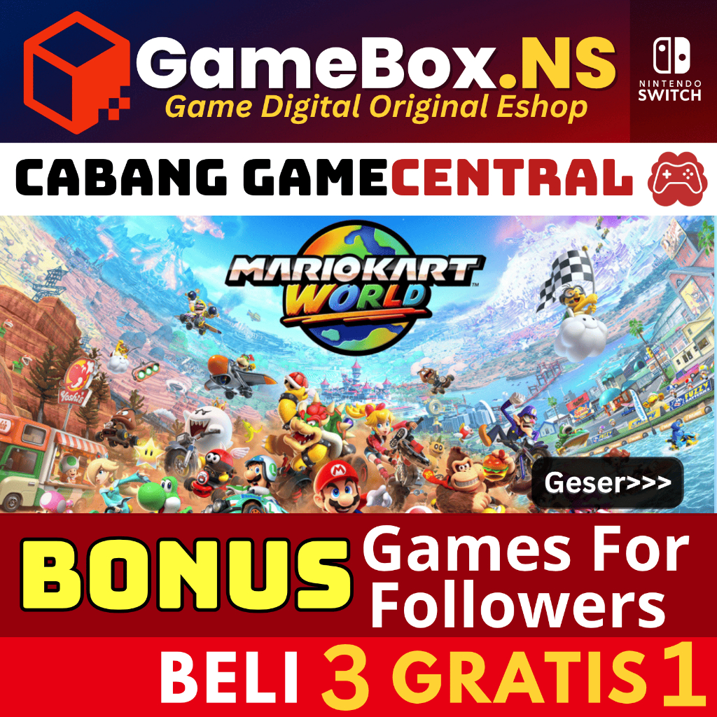 Mario Kart World Nintendo Switch Digital