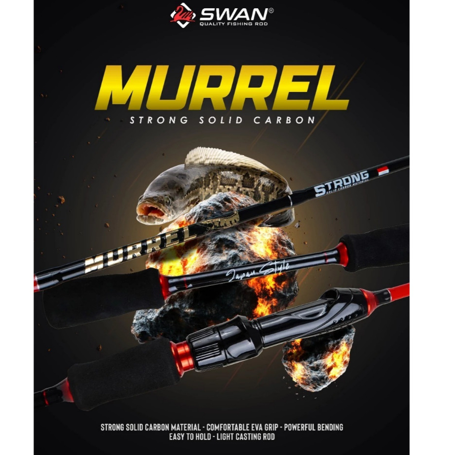 Joran SWAN MURREL 150/165/180CM - Ring Fuji Guide