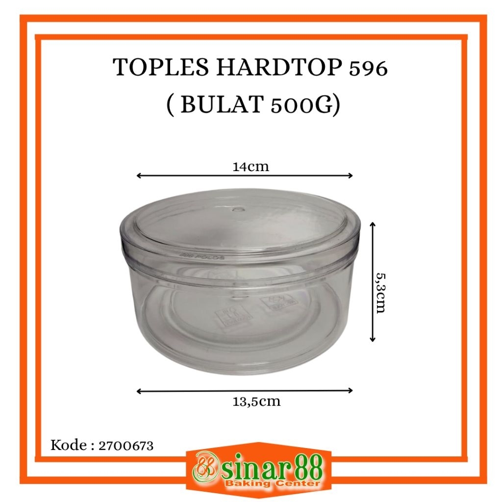 TOPLES HARDTOP 596 ( BULAT 500GR )