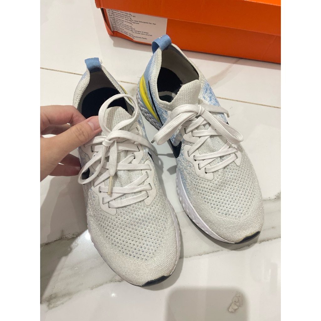 Peeloved Nike Epic React Flyknit 2 size EUR 40 insole 25,5cm - BR 38