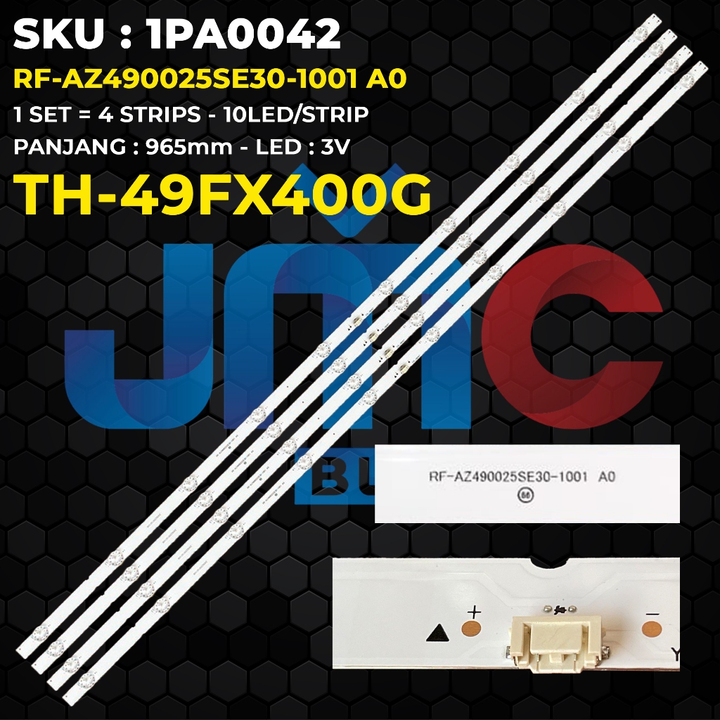 Backlight TV PANASONIC 49 Inch TH-49FX400G RF-AZ490025SE30-1001 A0